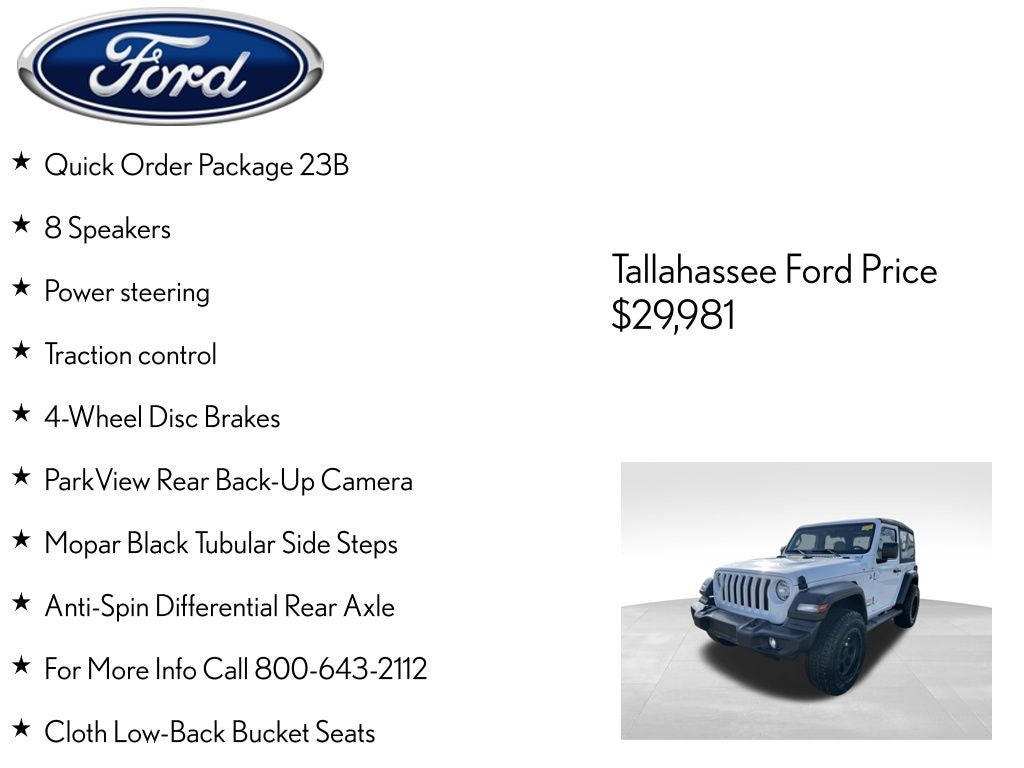 2021 Jeep Wrangler Sport