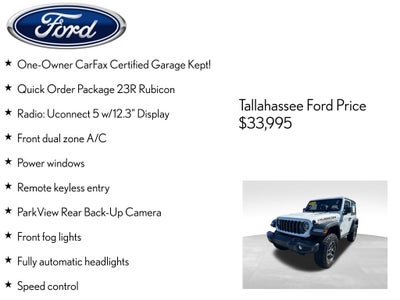 2025 Jeep Wrangler Rubicon