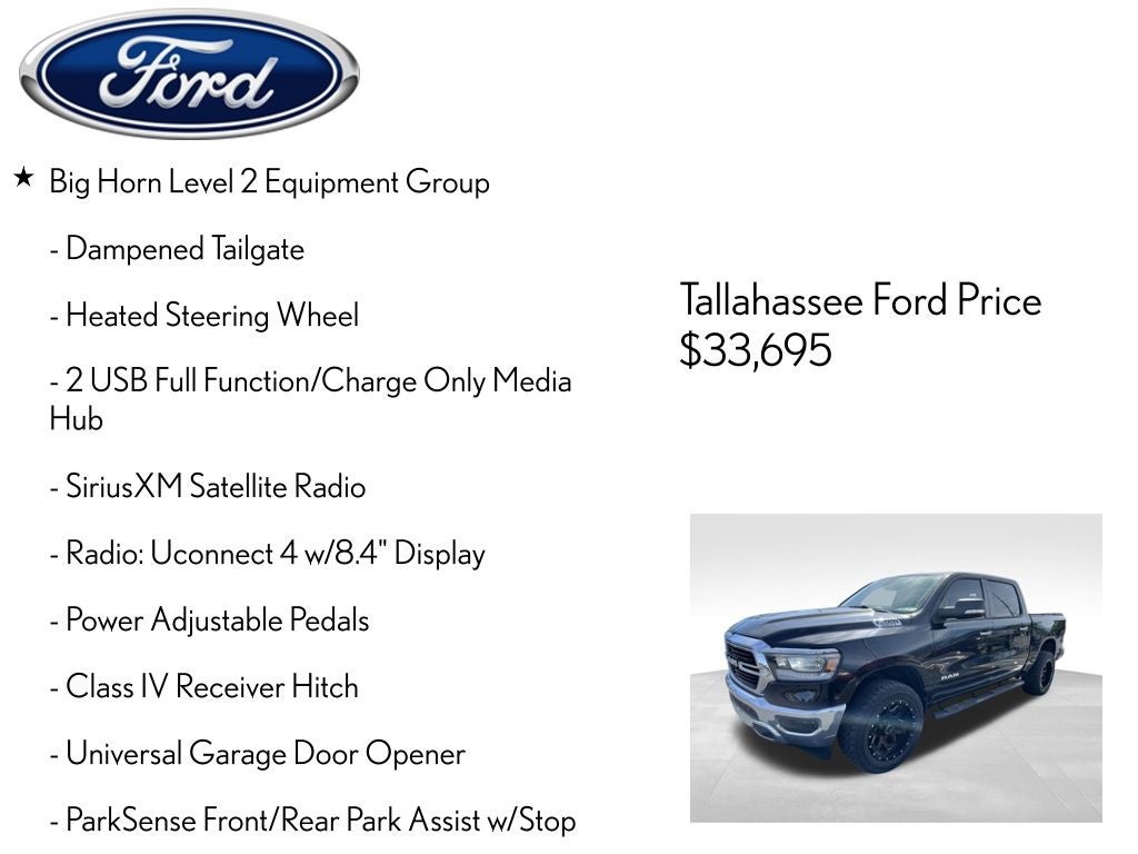 2020 RAM 1500 Big Horn/Lone Star