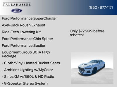 2025 Ford Mustang GT SuperCharger Ford Performance