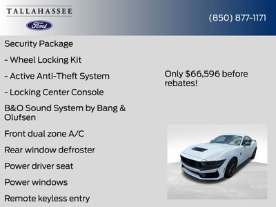 2025 Ford Mustang Dark Horse