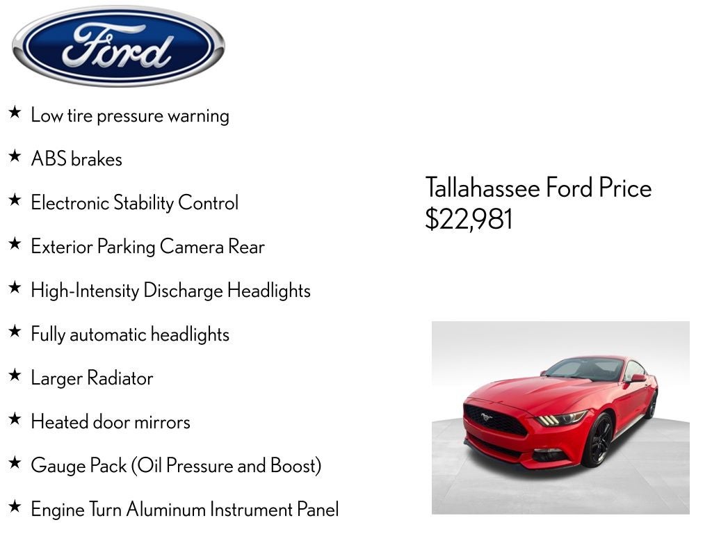 2016 Ford Mustang EcoBoost Premium