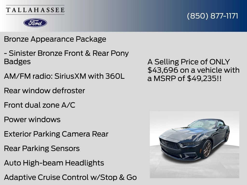 2025 Ford Mustang EcoBoost Premium