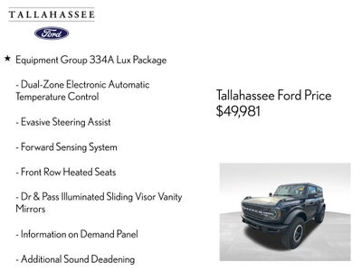 2021 Ford Bronco Badlands