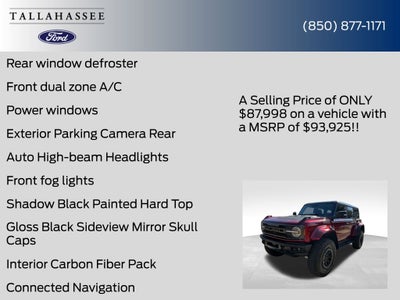 2025 Ford Bronco Raptor