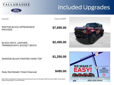 2025 Ford Bronco Raptor