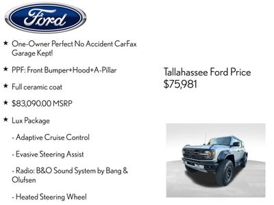 2023 Ford Bronco Raptor