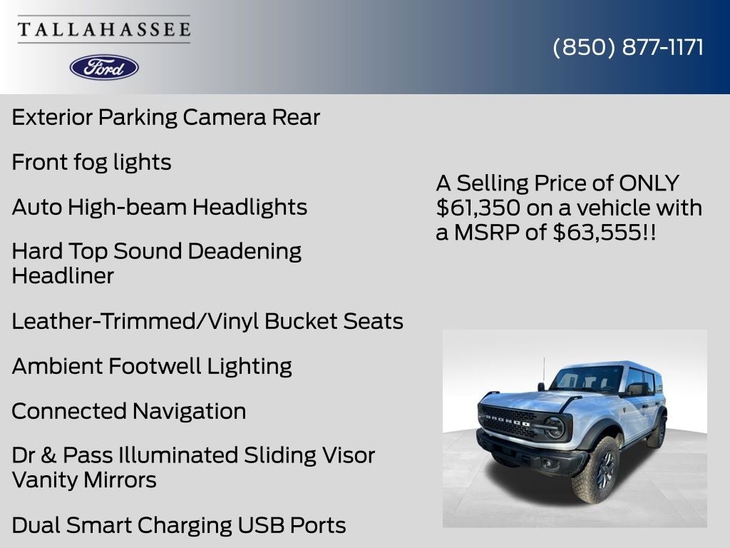 2025 Ford Bronco Badlands