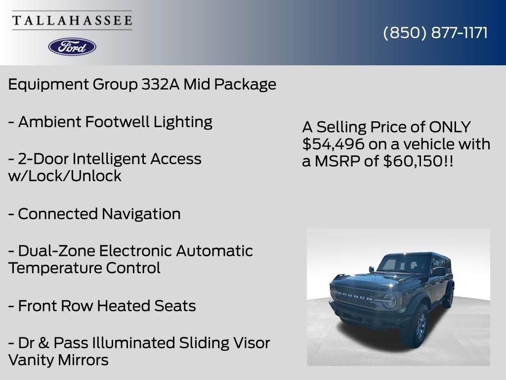 2025 Ford Bronco Badlands