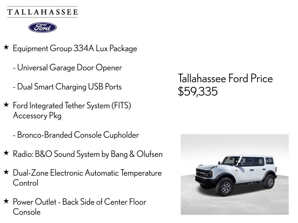 2025 Ford Bronco Badlands