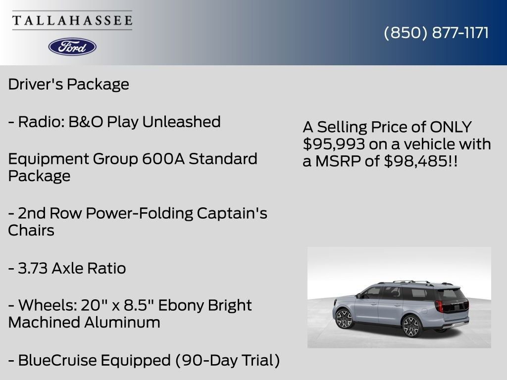 2026 Ford Expedition Max Platinum