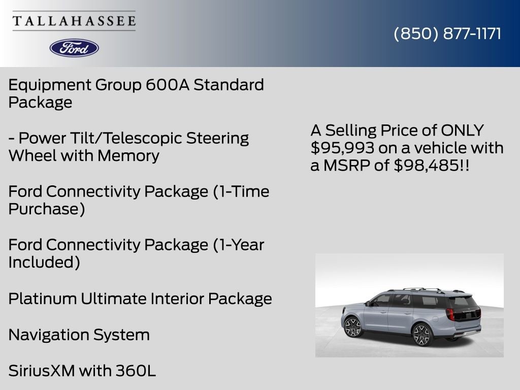 2026 Ford Expedition Max Platinum