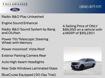 2026 Ford Expedition Max Platinum