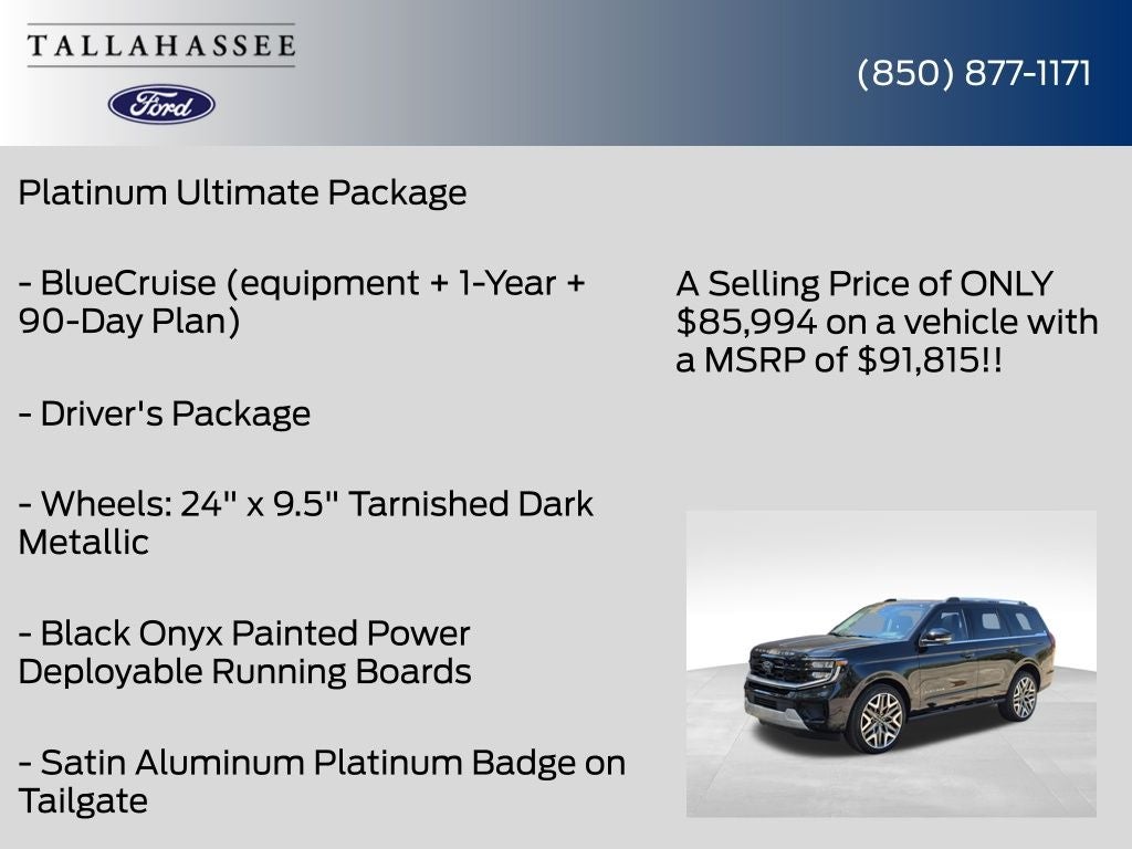 2026 Ford Expedition Platinum