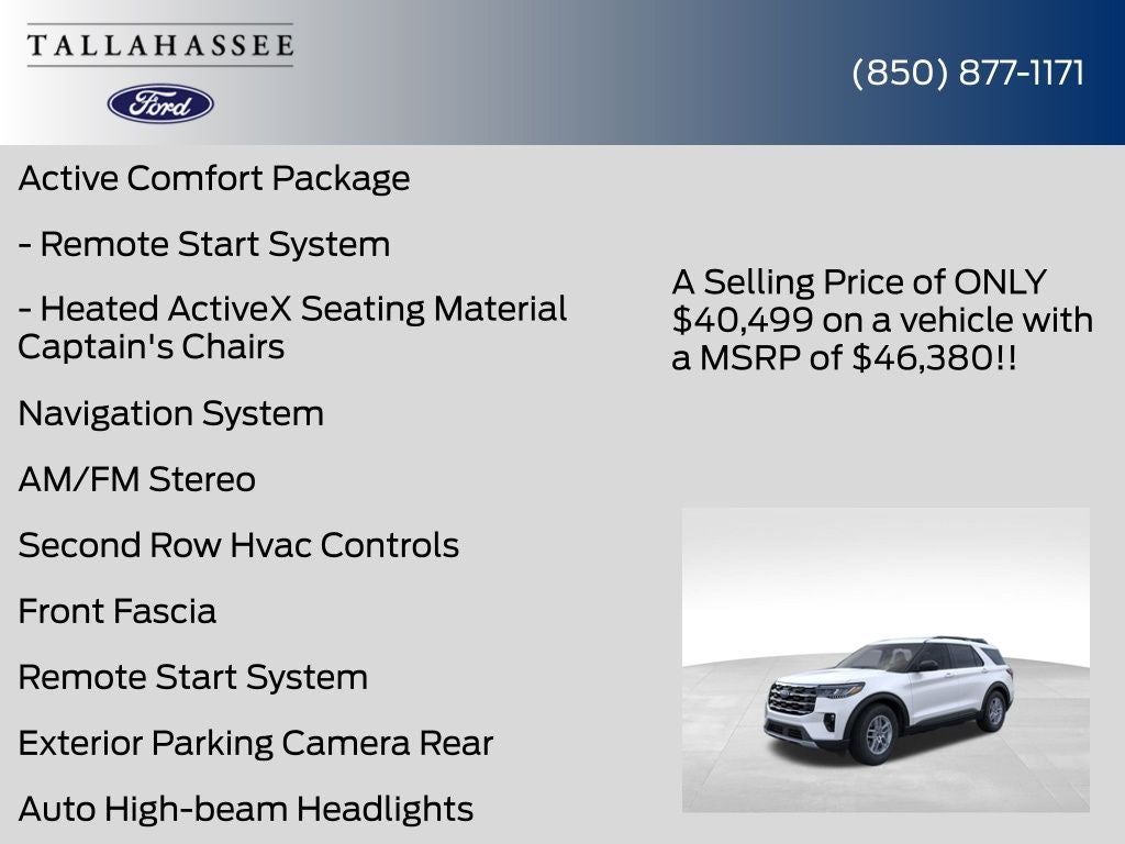 2026 Ford Explorer Active