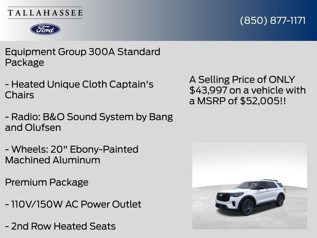 2026 Ford Explorer ST-Line