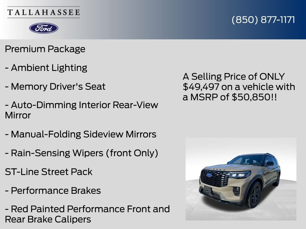 2026 Ford Explorer ST-Line