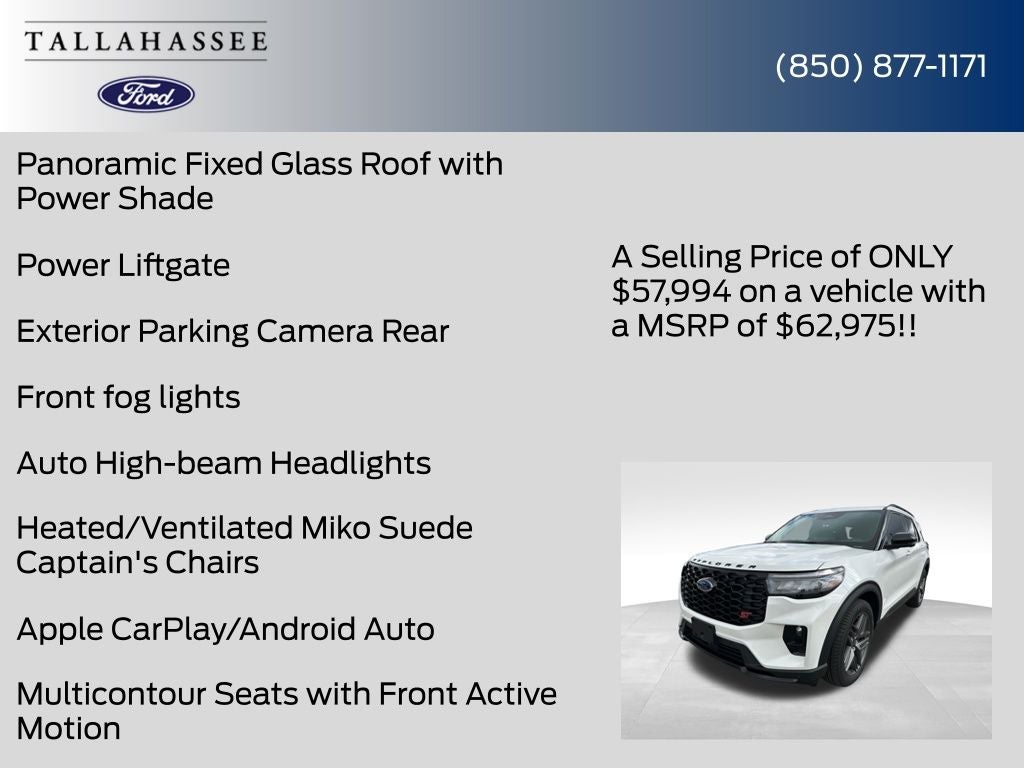 2026 Ford Explorer ST