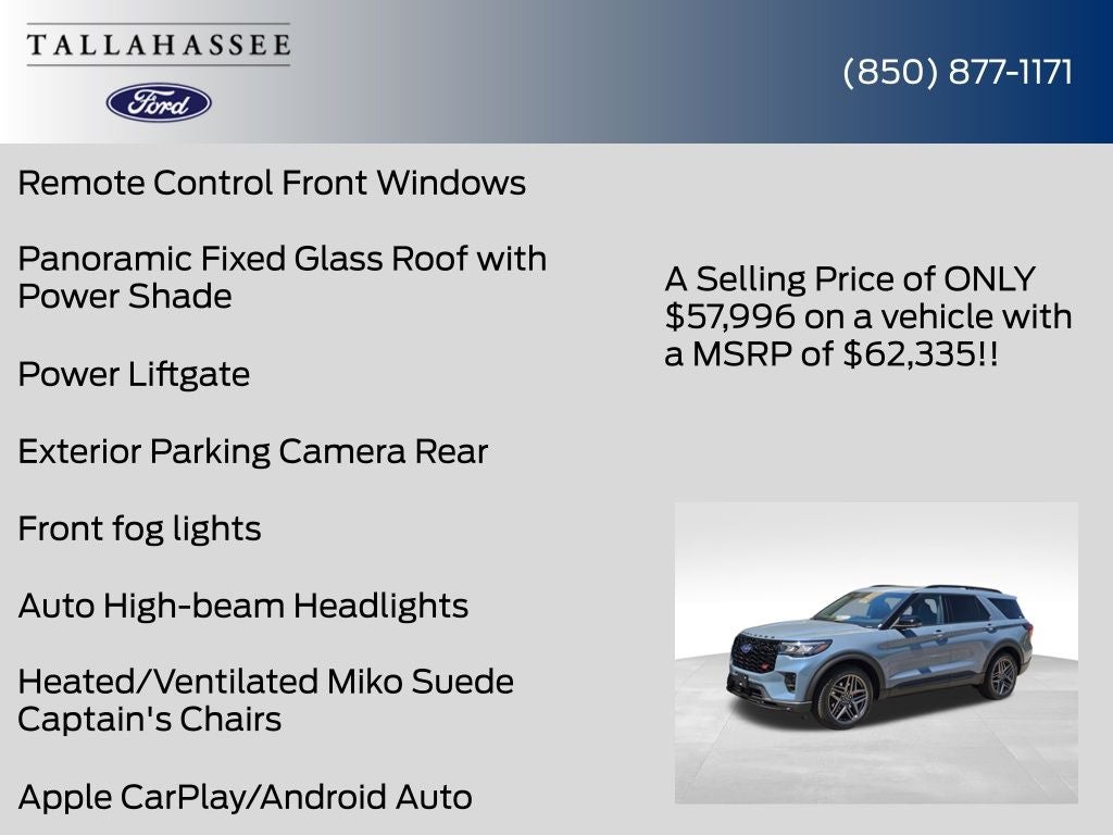 2026 Ford Explorer ST