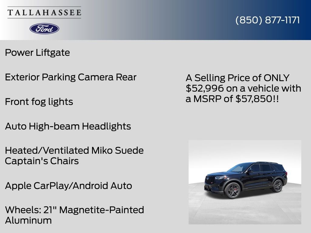 2026 Ford Explorer ST