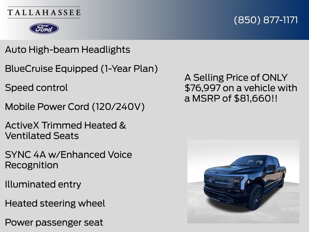 2025 Ford F-150 Lightning Lariat