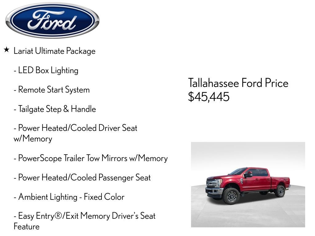 2018 Ford F-250SD Lariat