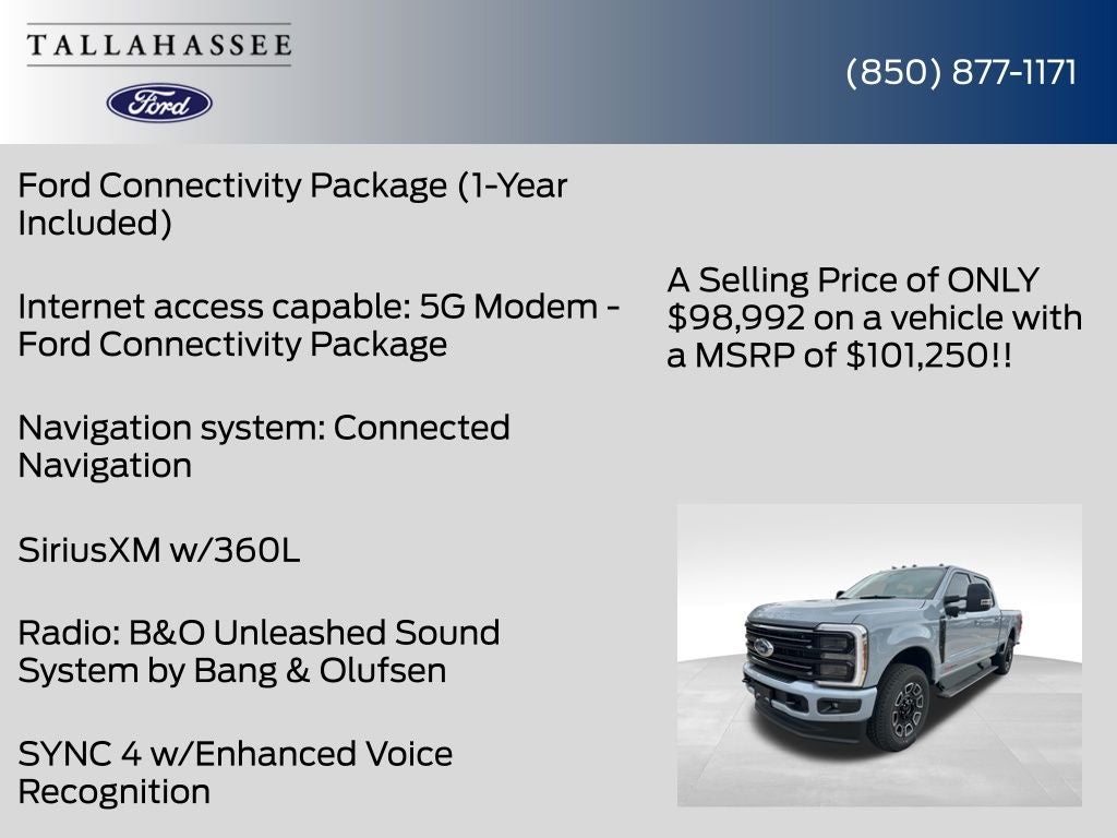 2026 Ford F-250SD Platinum