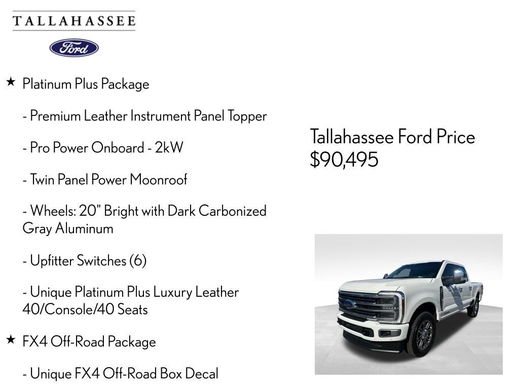 2025 Ford F-250SD Platinum