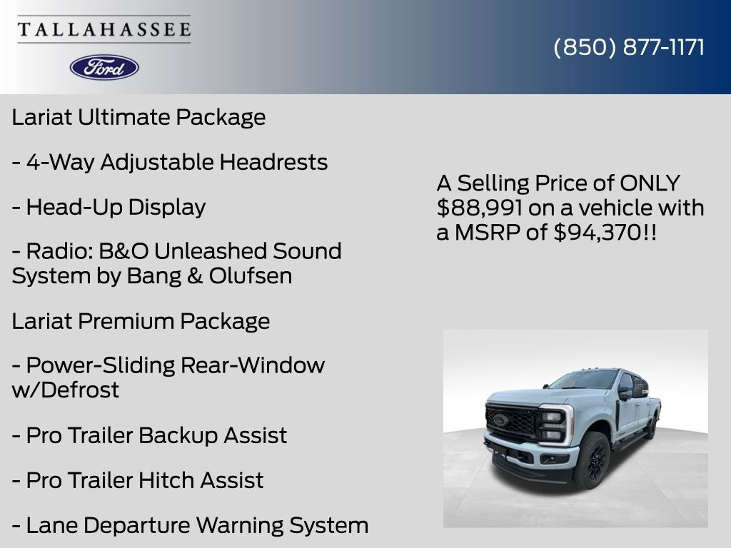 2026 Ford F-250SD Lariat