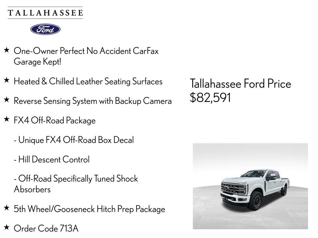 2024 Ford F-350SD Platinum