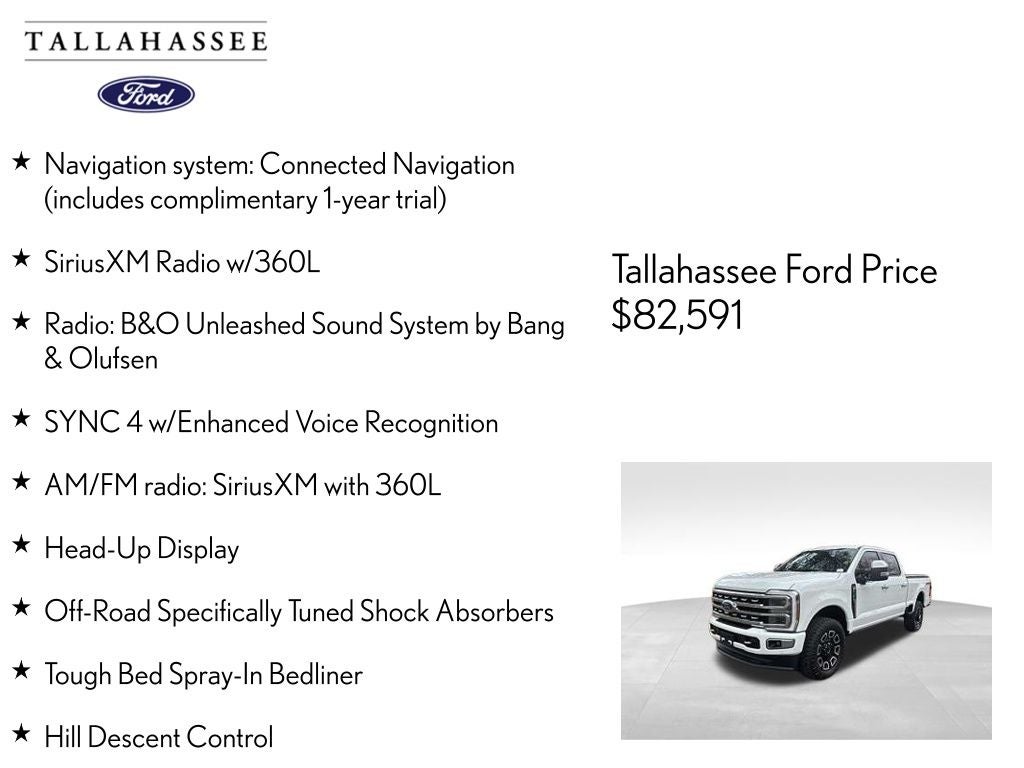 2024 Ford F-350SD Platinum