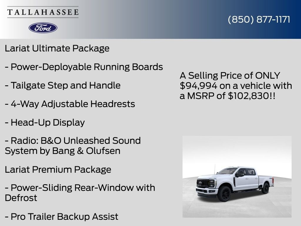 2026 Ford F-350SD Lariat