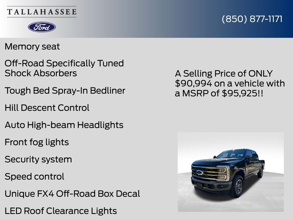 2026 Ford F-350SD King Ranch