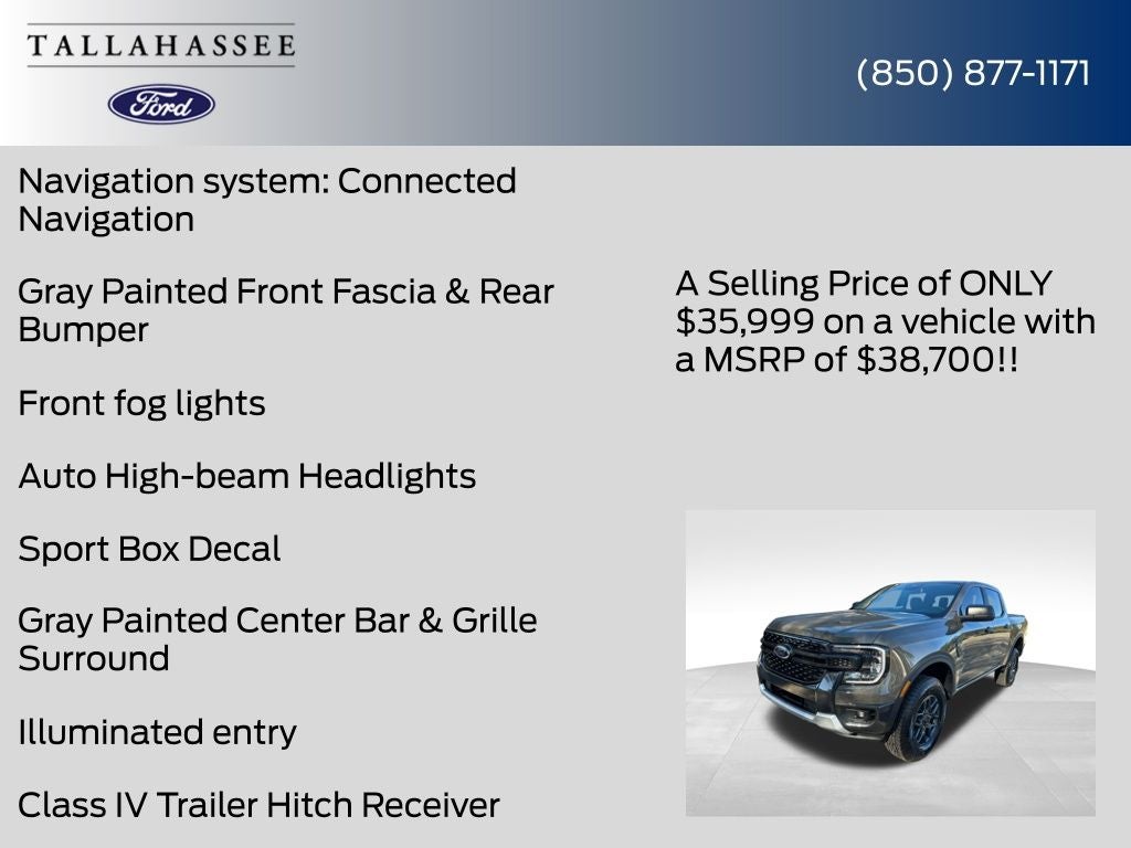 2025 Ford Ranger XLT