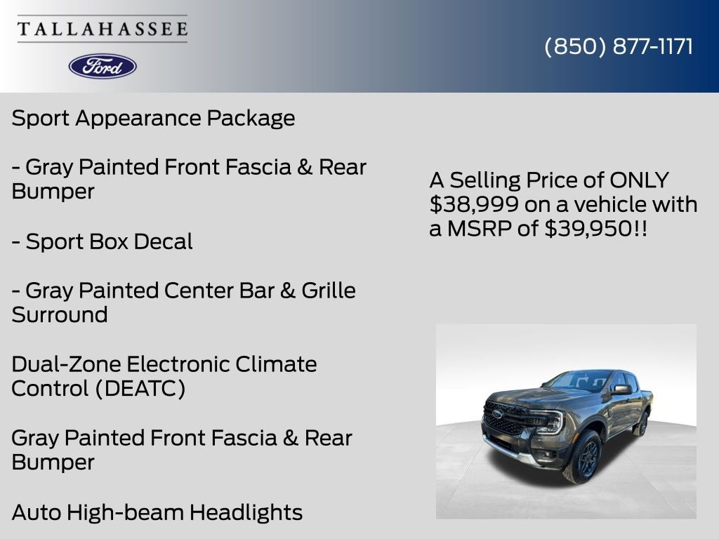 2025 Ford Ranger XLT