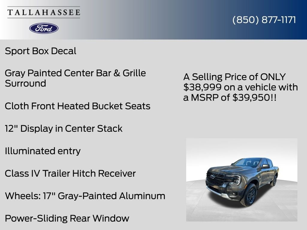 2025 Ford Ranger XLT