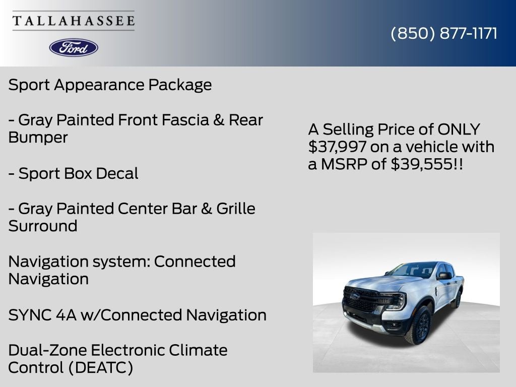 2025 Ford Ranger XLT