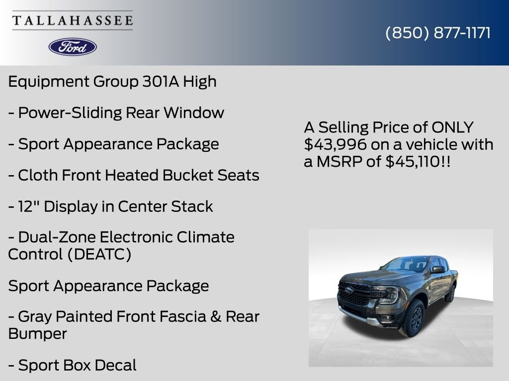 2025 Ford Ranger XLT