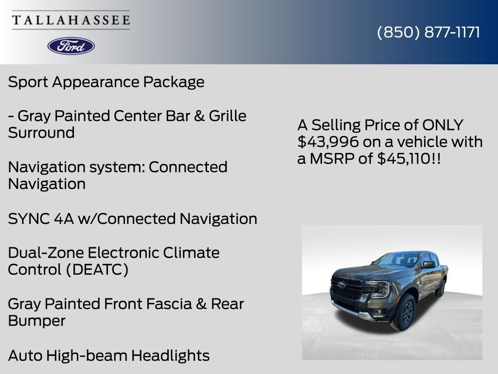 2025 Ford Ranger XLT