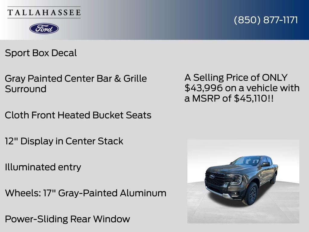 2025 Ford Ranger XLT