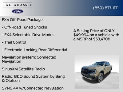 2025 Ford Ranger Lariat