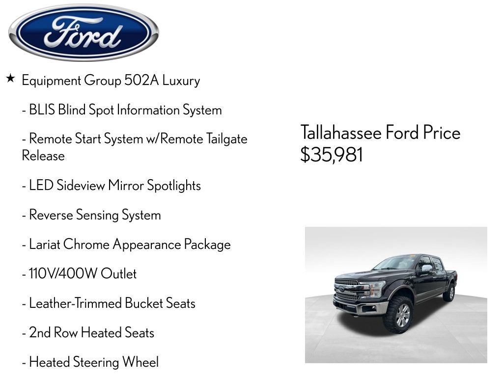 2019 Ford F-150 Lariat