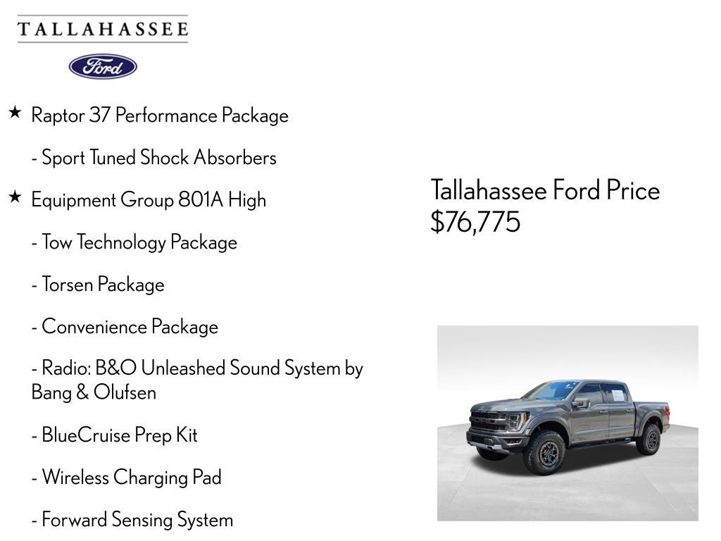 2021 Ford F-150 Raptor