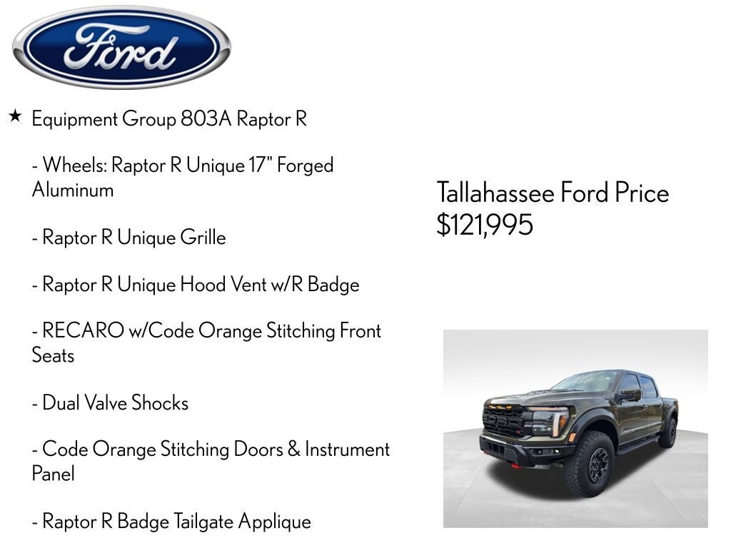 2024 Ford F-150 Raptor R