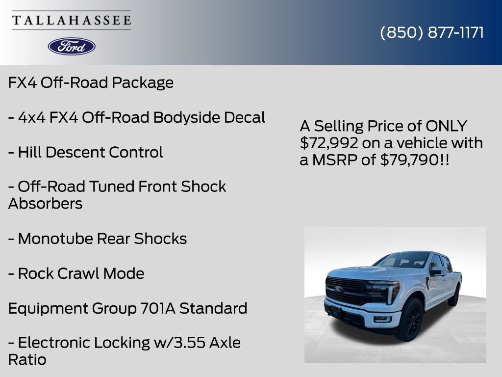 2025 Ford F-150 Platinum