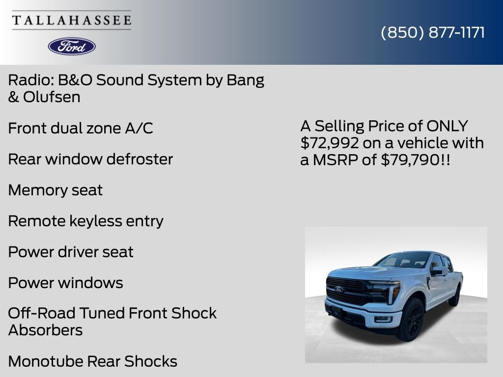 2025 Ford F-150 Platinum