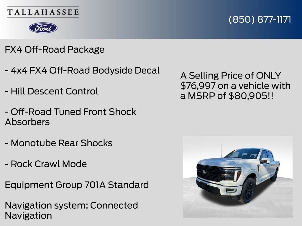 2025 Ford F-150 Platinum