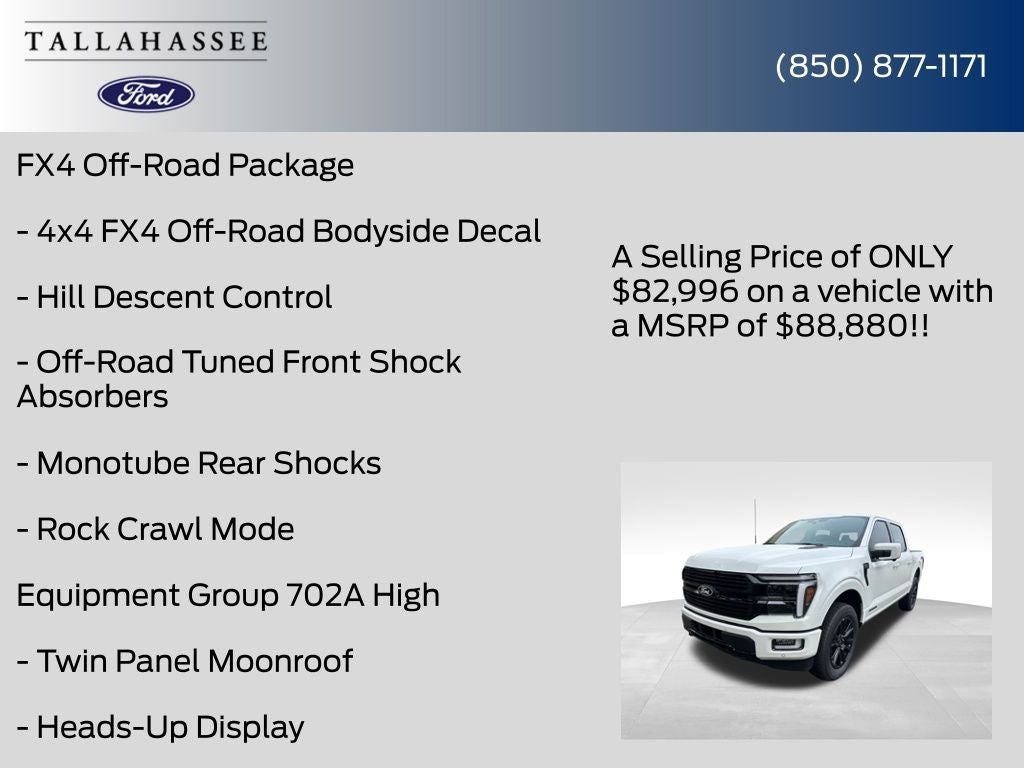 2025 Ford F-150 Platinum