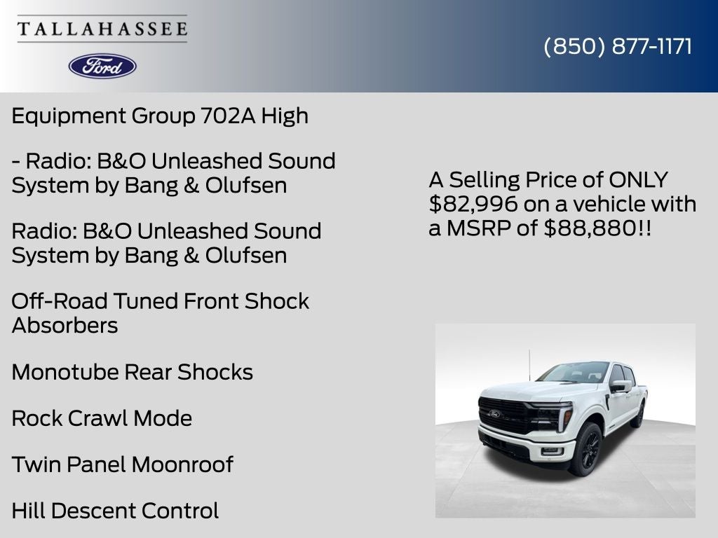 2025 Ford F-150 Platinum