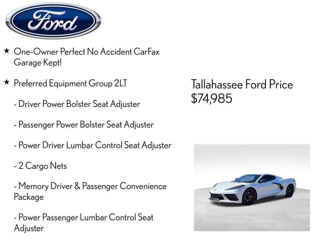 2024 Chevrolet Corvette Stingray 2LT